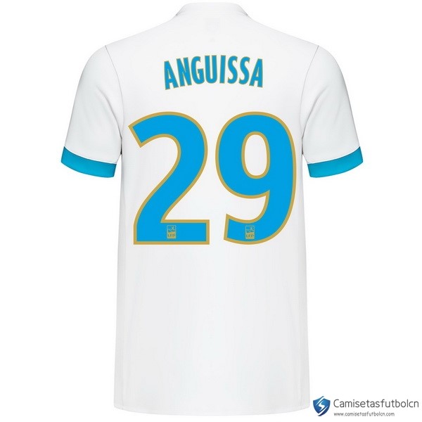 Camiseta Marsella Primera equipo Anguissa 2017-18
